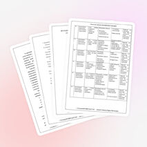 Программа коррекционно - развивающих занятий