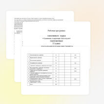 Рабочая программа элективного курса «Уравнения, содержащие знак модуля» (математика) 11 класс