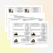 Тестовые задания поизобразительному искусству для 5-6 классов