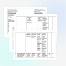 Учебно-тематическое планирование по русскому языку 4 класс