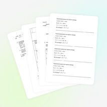 7 сынып Көпмүшеліктің стандарт түрі