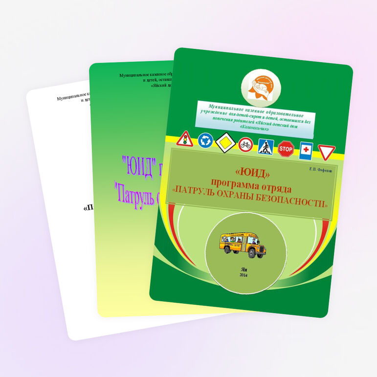 Программа отряда ЮИД "Патруль охраны безопасности"