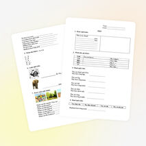 Тест по английскому языку (3 класс)