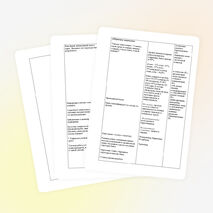 КУонспект урока на тему "Белки"