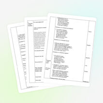 Конспект урока "Части речи", 5 класс