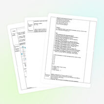 Конспект урока "Части речи", 5 класс