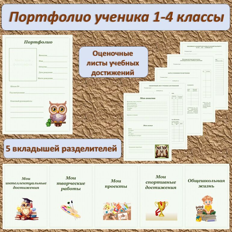 Портфолио ученика