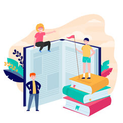 Обложка курса 'Профессиональные компетенции учителей в развитии читательской грамотности обучающихся'