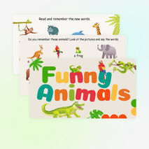 Презентация «Funny animals» Spotlight 4, 7a