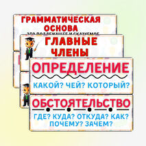 Наглядный материал на доску 