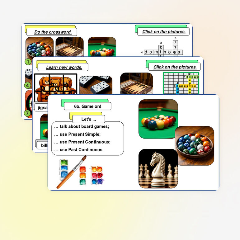 Рабочие листы для Spotlight 6 «Module 6 Leisure activities. Unit 6b ...