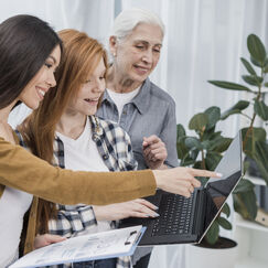 Обложка курса 'Пенсионное и социальное обеспечение в Российской Федерации'