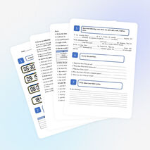 Рабочий лист Spotlight 5 Module 6a Wake up