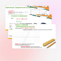 Графики функций: y = kx, y = kx + b, y=k/x, y=x³, y=vx, y=|x|