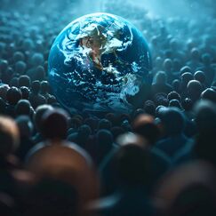 Обложка курса 'Антропоцен: экзистенциальные риски и глобальная политика'