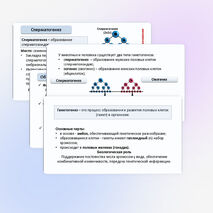 Презентация «Гаметогенез. Образование и развитие половых клеток» 10 класс (углубленный уровень)