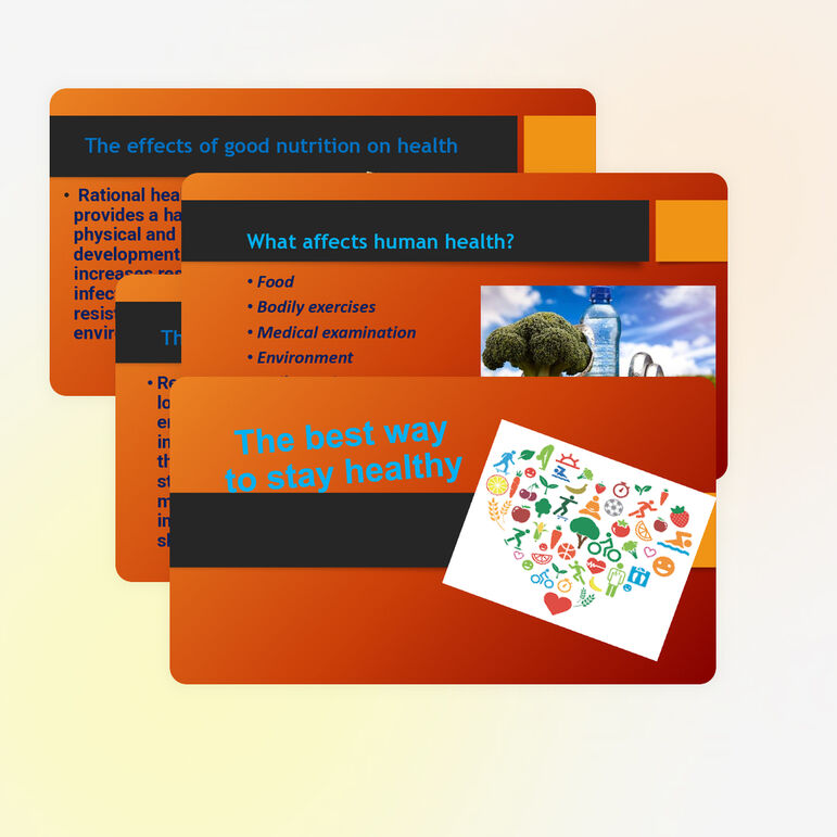 Здоровый образ жизни