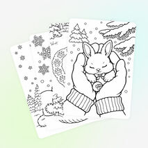 Новогодние раскраски для детей