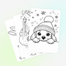 Новогодние раскраски для детей