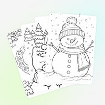 Новогодние раскраски для детей