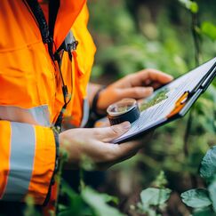 Обложка курса 'Безопасность при природных и техногенных ЧС'