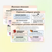 Презентация по обществознанию «Социальная политика Российского государства» для 9 класса