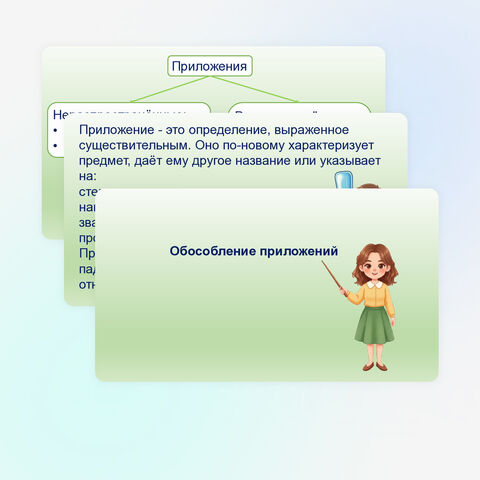 Презентация «Обособление приложений»