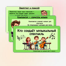Презентация «Кто создаёт музыкальный спектакль» по музыке