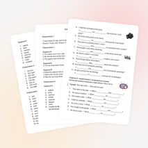 Рабочий лист Spotlight 5 Module 9