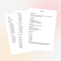 Рабочий лист Spotlight 5 Module 9