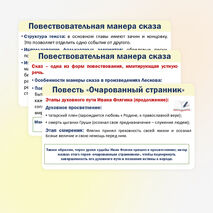 Изображение этапов духовного пути личности в произведениях Н.С. Лескова. Особенности лесковской повествовательной манеры сказа