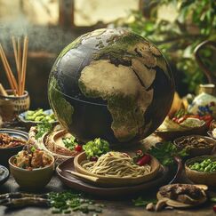 Обложка курса 'Кулинарные традиции и технологии: культура питания народов мира'