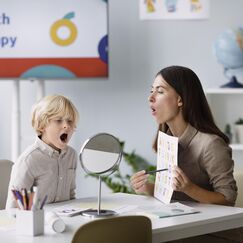 Обложка курса 'Теоретические основы и диагностика первичного недоразвития речи'