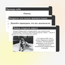 Презентация «Лайка — первая путешественница в космос»