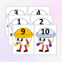 Числовой ряд. Оформление доски