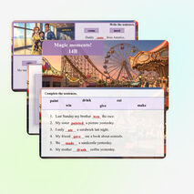 Презентация «Spotlight 4, lesson 14B, Magic moments»