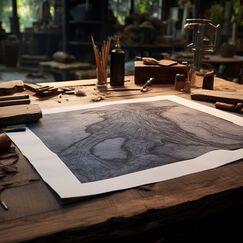 Обложка курса 'Искусство печатной графики: техники, история и культурное значение'