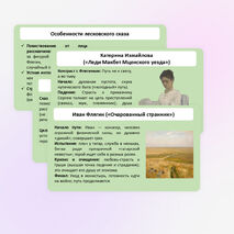 Презентация по литературе «Изображение этапов духовного пути личности в произведениях Н. С. Лескова. Особенности лесковской повествовательной манеры сказа», 10 класс