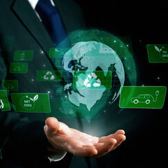 Обложка курса 'Управление экологической безопасностью и устойчивое развитие в бизнесе'