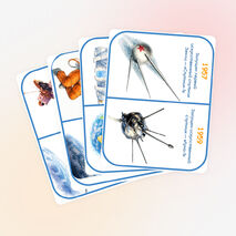 Оформление доски ко Дню космонавтики «65 лет триумфа», Разговоры о важном 06.04.2026