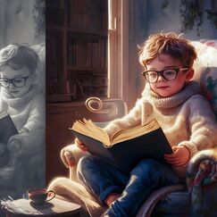 Обложка курса 'Великие писатели: Линдгрен, Андерсен и Кэрролл глазами детства и вечности'