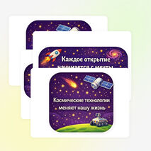 Оформление доски ко Дню космонавтики «65 лет триумфа», Разговоры о важном 06.04.2026