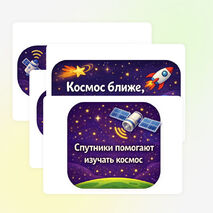 Оформление доски ко Дню космонавтики «65 лет триумфа», Разговоры о важном 06.04.2026