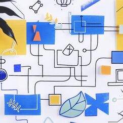 Обложка курса 'Интерактивные возможности и шаблоны Miro'