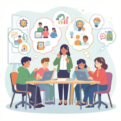 Обложка курса 'Педагог-профориентатордың құзыреті және жоғары сынып оқушыларына кәсіптік бағдар беру'