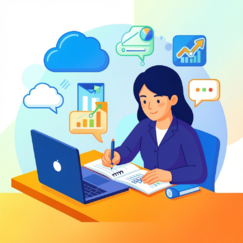 Обложка курса 'Цифрлық сауаттылықты оқыту бойынша мұғалімдердің біліктілігін арттыру'