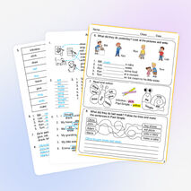 Рабочий лист «Magic moments» Spotlight 4, 14a