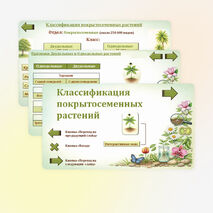 Презентация «Классификация покрытосеменных растений». Биология. 7 класс