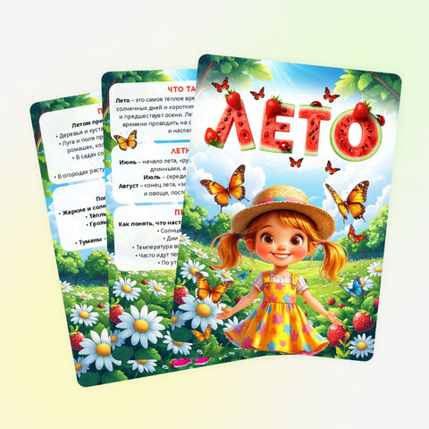 Папка-передвижка «Лето»