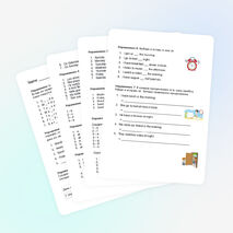 Рабочий лист Spotlight 3 Module 8